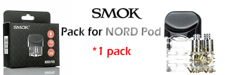 Pack Replacement Pod NORD Pod by Smok buy in Spain